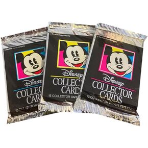 1992 Disney Trading Cards by Impel Collectors - 3 Packs - 15 Cards Per Pack - 45 Cards Total