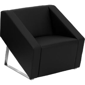 Flash Furniture HERCULES Smart Series Black LeatherSoft Lounge Chair