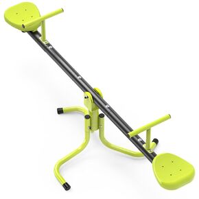Seesaw for Kids Ages 3-8 | Toddler Teeter Totter with 360° Swivel | Indoor & Outdoor Playground Equipment | Sit and Spin Seesaw | Durable Outside Toys for Children Age 2 3 4 5 6 7 8