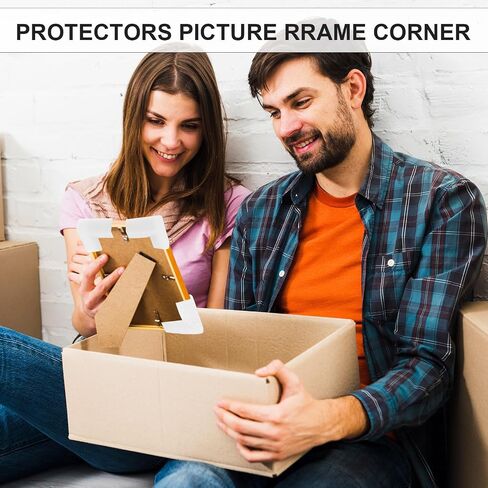 Cobee 24 PCS FOAM CORNERTORS FOR SHARPHING ، TV Frame Moving Edge Corner Corners Cushioning Foam Pictuct in Saudi Arabia