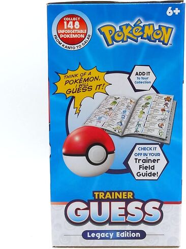 Pokemon Trainer Guess - Kanto Edition Toy, I Will Guess It! Electronic Voice Recognition Guessing Brain Game Pokemon Go Digital Travel Board/ Toys in Saudi Arabia