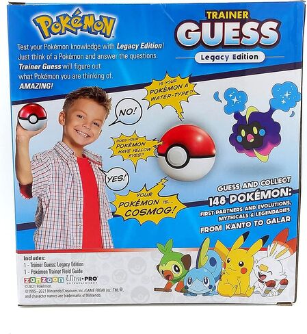Pokemon Trainer Guess - Kanto Edition Toy, I Will Guess It! Electronic Voice Recognition Guessing Brain Game Pokemon Go Digital Travel Board/ Toys in Saudi Arabia
