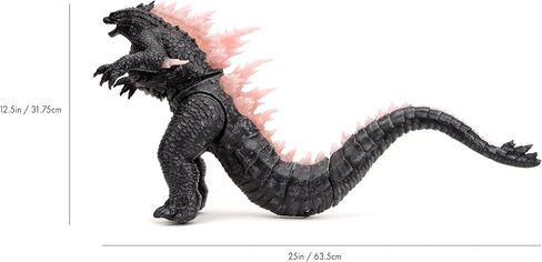 Jada Toys Godzilla X Kong: أشعة الحرارة التنفس Godzilla الرقم البعيد in Saudi Arabia