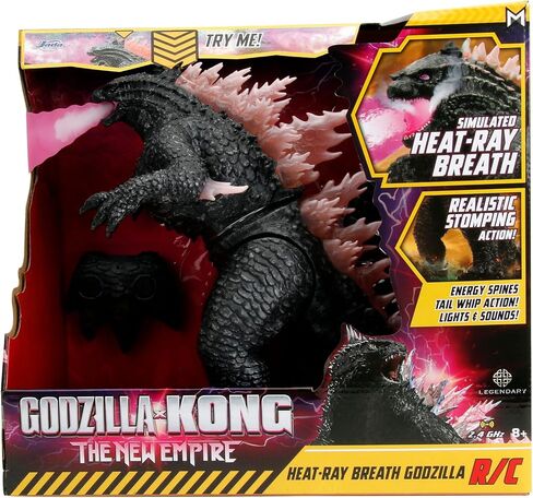 Jada Toys Godzilla X Kong: أشعة الحرارة التنفس Godzilla الرقم البعيد in Saudi Arabia