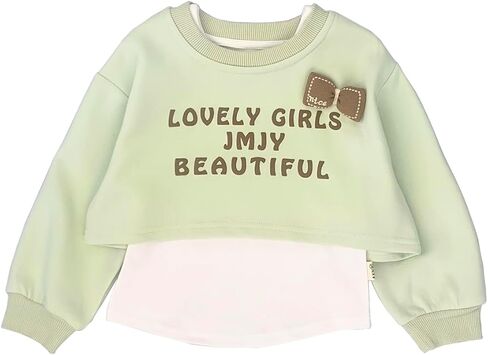 Peacolate 2-7t Spring Fall Summer Girls 3pcs مجموعة ملابس أبيض Tank Top Green Tirt و Joens for Kids Baby in Kuwait