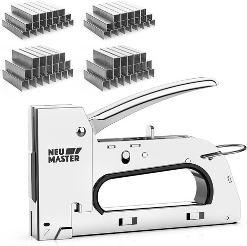 Neu Master Staple Gun for Wood ، جميع البنادق الأساسية الصلب مع 4000 ٪ من المواد الغذائية ، مسدس المواد الغذائية المفروش in Kuwait