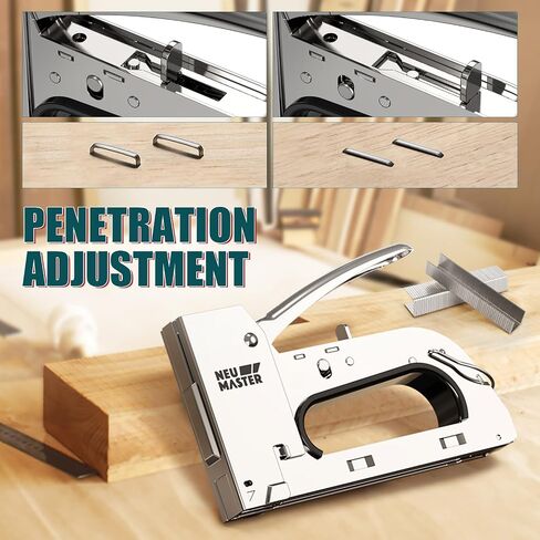Neu Master Staple Gun for Wood ، جميع البنادق الأساسية الصلب مع 4000 ٪ من المواد الغذائية ، مسدس المواد الغذائية المفروش in Kuwait