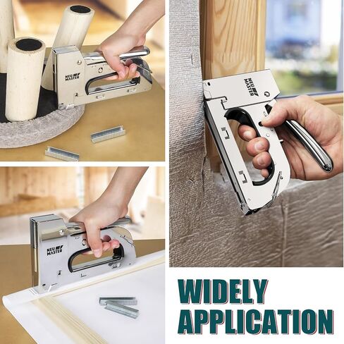 Neu Master Staple Gun for Wood ، جميع البنادق الأساسية الصلب مع 4000 ٪ من المواد الغذائية ، مسدس المواد الغذائية المفروش in Kuwait