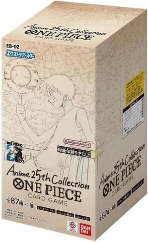 One Piece Booster Box EB-02 Extra Booster Anime 25th Collection Factory Sealed Japanese in Saudi Arabia