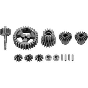 INJORA Stainless Steel Transmission Gear Set for 1/24 Buggy Losi Micro-B Upgrade