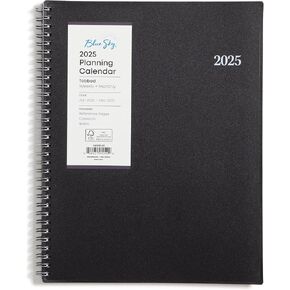 Blue Sky 2025 Weekly and Monthly Planner Calendar, January 2025 - December 2025, 8" x 10.875", Flexible Cover, Laminated Tabs, Durable Wirebound, Dainian in Kuwait