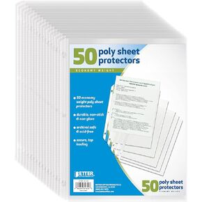 Better Office Products Better Office Sheet Protectors, 50 Pack