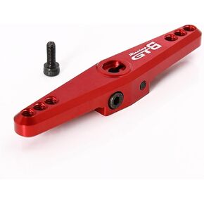 CNC Aluminum Dual Side 15T Steering Servo Arm for 1/5 RC Car Losi DBXL-E 2.0 Upgrade Part (Red)