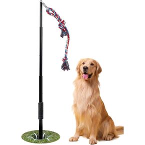 Outdoor Tug of War Toy for Dog, Interactive Exercise Game in Yard, for Medium, Large and Extra Large Dogs