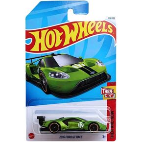 Hot Wheels 2016 Ford GT Race Car (Green), Then and Now 7/10