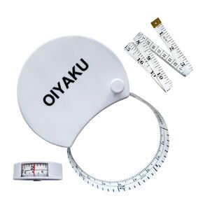 Tape Measure Body Measurement Tape Tailor's Ruler Window Reading Lock Pin Button Measuring Tape Body Circumference Fabric Fat Loss Curve Measurement 60In/150cm Soft Tape Sewing Tape Measure