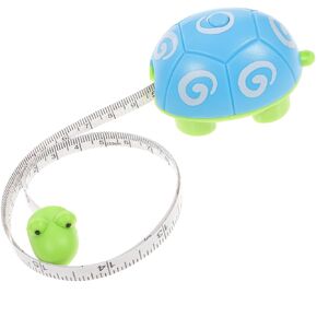 UKCOCO Roll Tape Measure Dressmaker Ruler Tape Children Height Ruler Sewing Tape for Fabric Soft Measuring Tape Tape Flexible Measuring Tape Multifunction Plastic Turtle