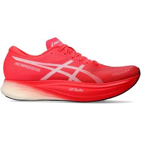 حذاء الجري ASICS للجنسين METASPEED Edge+، مقاس 10.5، أخضر سماوي/خطر