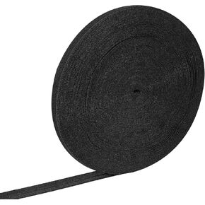 25 Yard Sewing Elastic Band 0.6'' Wide Heavy Stretch Elastic Band for Sewing Solid Color Sewing Fold Over Ribbon Wide Elastic Ribbon Band Fold Over Elastic Cotton Tape Trim for Waistband Hair Ties