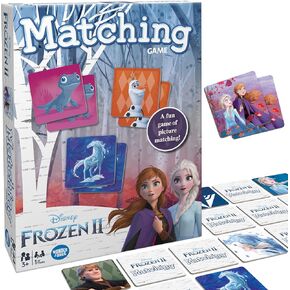 Wonder Forge Disney Frozen 2 Matching Game | Build Focus and Memory with Elsa, Anna, and Olaf | Fun and Engaging Activity for Kids Ages 3+