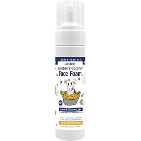 South Bark's Blueberry Facial® Pet Shampoo 12 oz. | Brightener & Tear Stain Remover | Long-Lasting Odor Eliminator | Cruelty-Free | Paraben-Free | Made in The USA