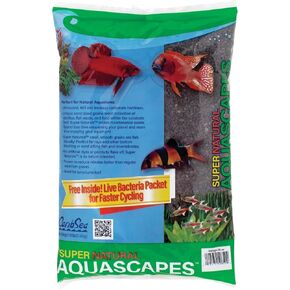 CaribSea Super Natural Aquascapes,Midnight River Sand,10 lbs,