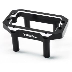 TREAL Kraton 6S Steering Servo Mount CNC Aluminum 7075 for Arrma 1:8 KRATON Extreme BASH (EXB) (Black)