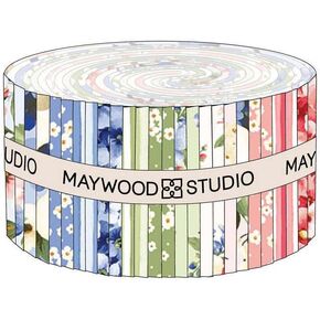 Windflower Strips 40 2.5-inch Strips Jelly Roll Maywood Studio
