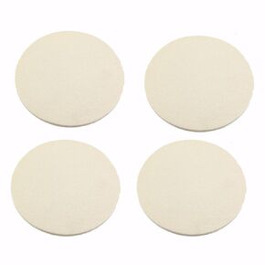 2PCS 180x6mm Self Adhesive Wool Wheel Polishing Pad Flocked Hook and Loop Backed Polishing Discs Round Wool Polishing Wheel for Pneumatic and Electric Rotary Grinders