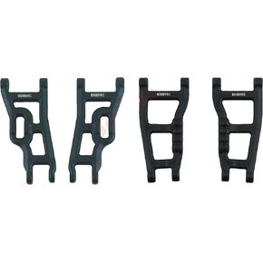 RPM 80242 Front & 80592 Rear Black A-Arms 1/10 Slash 2wd VXL XL-5 Raptor Includes CHICAGOLAND RC Coupon