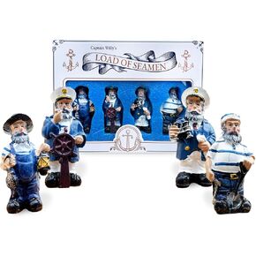 Gears Out Captain Willy’s Load of Seamen - Funny Sailing Gifts, Naughty Nautical Figurines, Quirky Gag Gift for Men & Women, Perfect for Birthdays, Bachelor/Bachelorette Parties, and Hilarious Decor