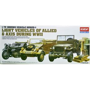 Academy 13416 Ground Vehicle Series-1, 1/72 Scale Plastic Model Kit