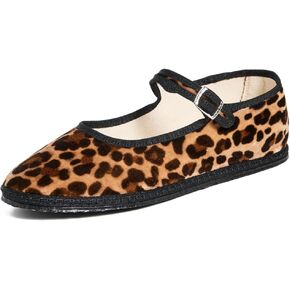 Women's Mary Janes Ecru Flats