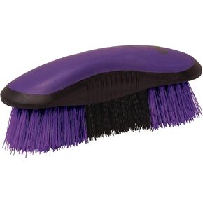 Weaver Leather Dandy Brush, Black/Purple