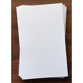 3 Pads - Blank Note Pad, 5" x 8", 50 Sheets, Heavyweight, Very Nice Paper
