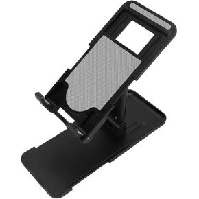 CHILDWEET 1Pc Foldable Phone Holder Stand Portable Laptop Bracket Height Angle Compact Phone Bracket Holder for Desk Retractable Mobile Stand for All Phones and Laptops