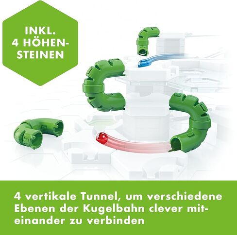 Ravensburger Gravitrax: Flextube ملحق | لعبة STEM للأطفال الذين تتراوح أعمارهم بين 8 وما فوق | متوافق مع جميع أنظمة Gravitrax | نظام تشغيل الرخام رقم 1 في الولايات المتحدة in Kuwait