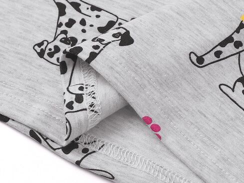 Girls Long Sleeve T-Shirt - Soft Tops Purple Star Dog Graphic Tee Size 6-14 in Saudi Arabia