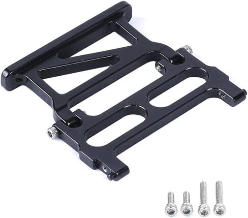 SCX24 C10 Rear Body Shell Mount Parts for Axial 1/24 RC Crawler Aluminum Upgrades Parts (Silver) in Saudi Arabia