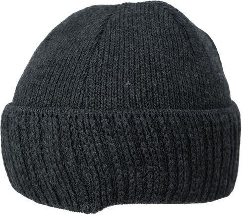 Oppland Men's Winter Thick Cotton Beanie, Folded Stone Model, Keeps Warm in Saudi Arabia