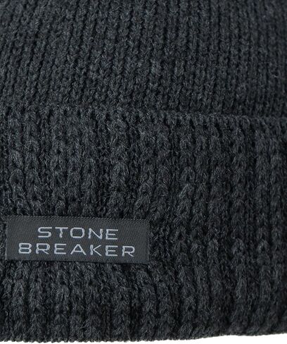 Oppland Men's Winter Thick Cotton Beanie, Folded Stone Model, Keeps Warm in Saudi Arabia