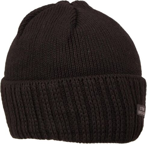 Oppland Men's Winter Thick Cotton Beanie, Folded Stone Model, Keeps Warm in Saudi Arabia