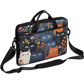 Laptop Bag for Women Men Waterproof Laptop Shoulder Bag 14-15.6 Inch Computer Messenger Bag Carrying Case
