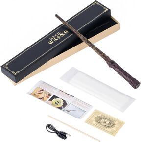 Wizard Wand,Spitfire Magic Wand， Witches Cosplay Magic Wands, Wands Collection Christmas Halloween Props Party Supplies,