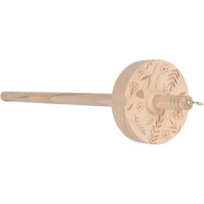 Generic Top Whorl Drop Spindle, Multi Purpose Wooden Spindles Tool for Yarn Making and Sewing Projects, Genericxzt38vpdcg