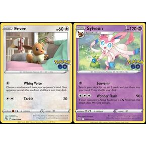 Sylveon 035/078 - Pokemon Go - Foil - Evolution Card Lot - Eevee