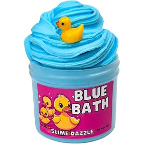 Slime Blue Butter Slime Non Sticky Slime Made in USA