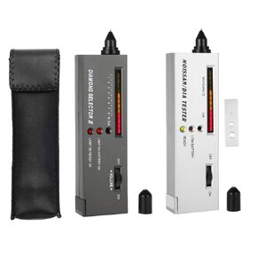 Jeweler Tester, Practical Portable Diamond Moissanite Tester LED Jeweler Tester Professional Diamond Selector with a Holster for Novice and Expert