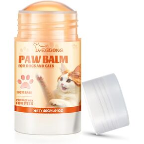 Cat Paw Butter 1.4 oz Balm for Cats Dogs Dry Noses and Cracked Paws Dog Cat Soother Balm Natural Butter for Dry Noses