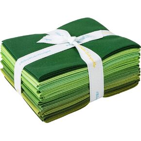 Confetti Cottons Green 12 Fat Quarters Riley Blake Designs FQ-GRE120-12